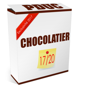 pduc sur un chocolatier